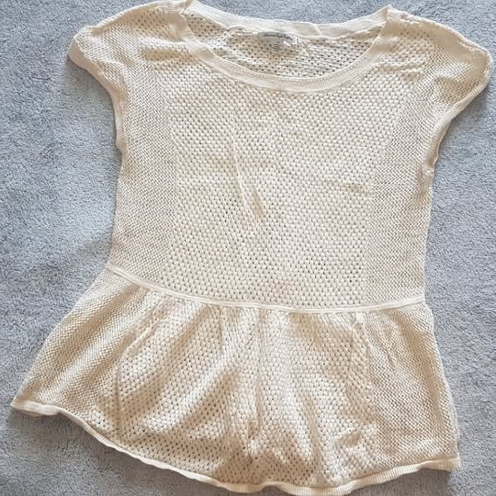 Cream top "American Eagle Outfitters" size: Large (L)